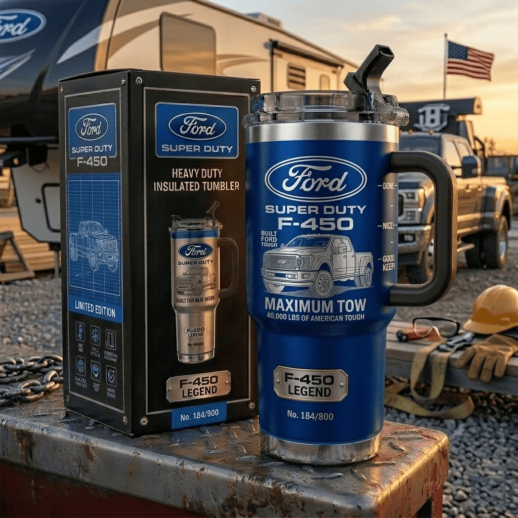 F-450 FD Tumbler with Handle and Straw F2