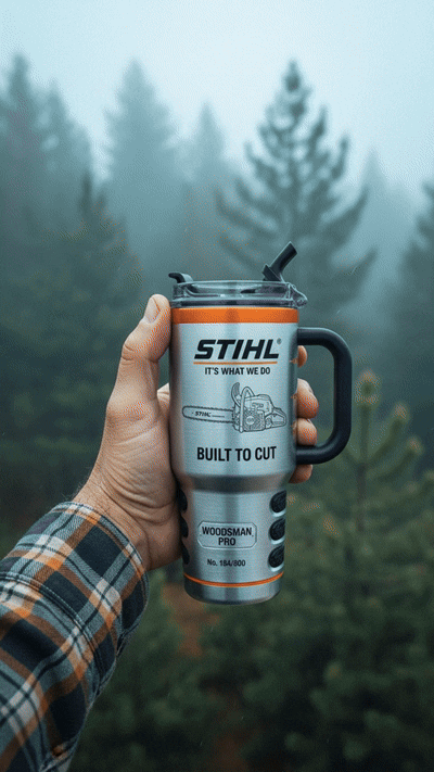 STL Tumbler with Handle and Straw