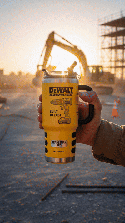 DW Tumbler with Handle and Straw D1