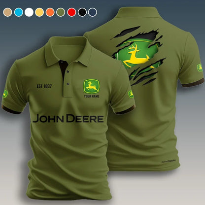 Personalized JD Limited Edition 3D Polo Shirts