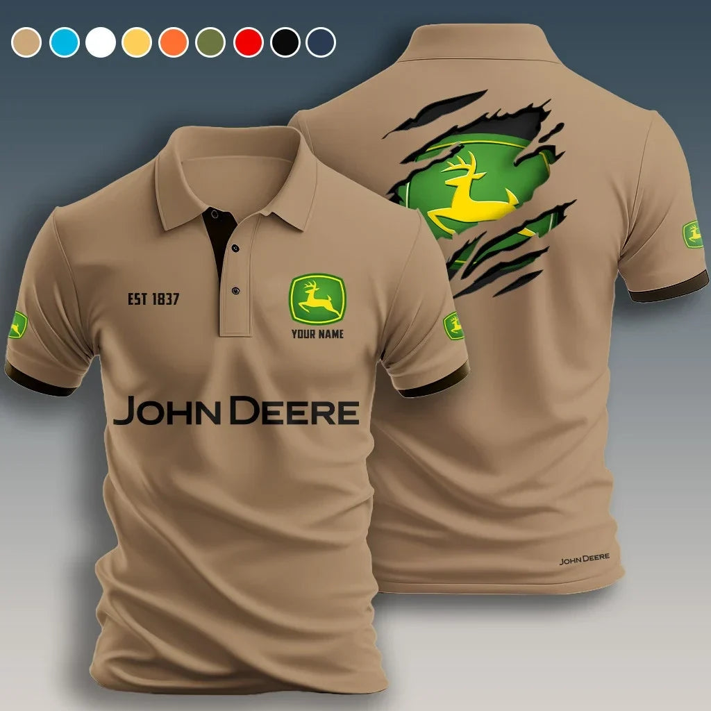 Personalized JD Limited Edition 3D Polo Shirts