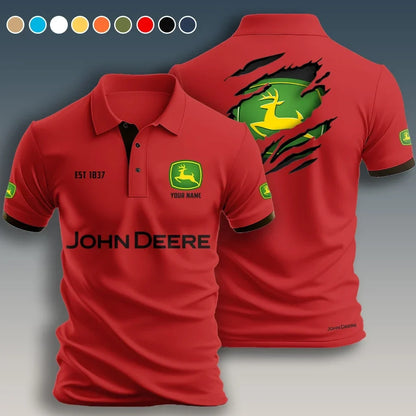 Personalized JD Limited Edition 3D Polo Shirts