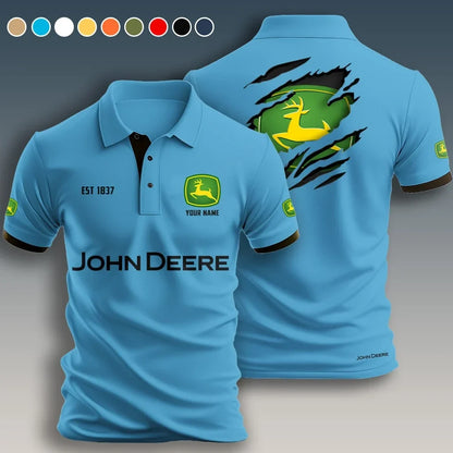 Personalized JD Limited Edition 3D Polo Shirts