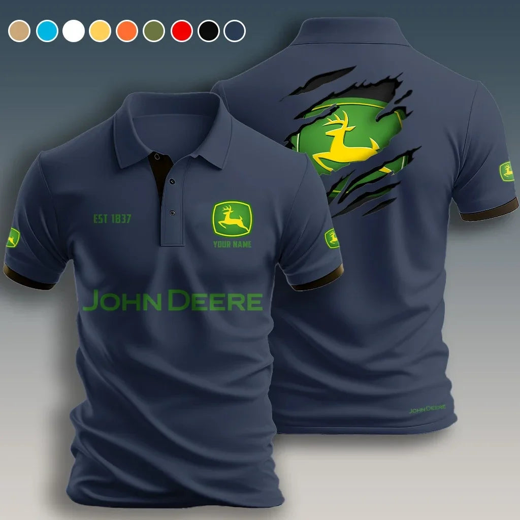 Personalized JD Limited Edition 3D Polo Shirts
