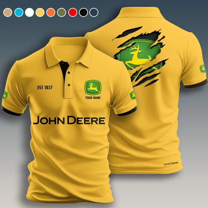 Personalized JD Limited Edition 3D Polo Shirts