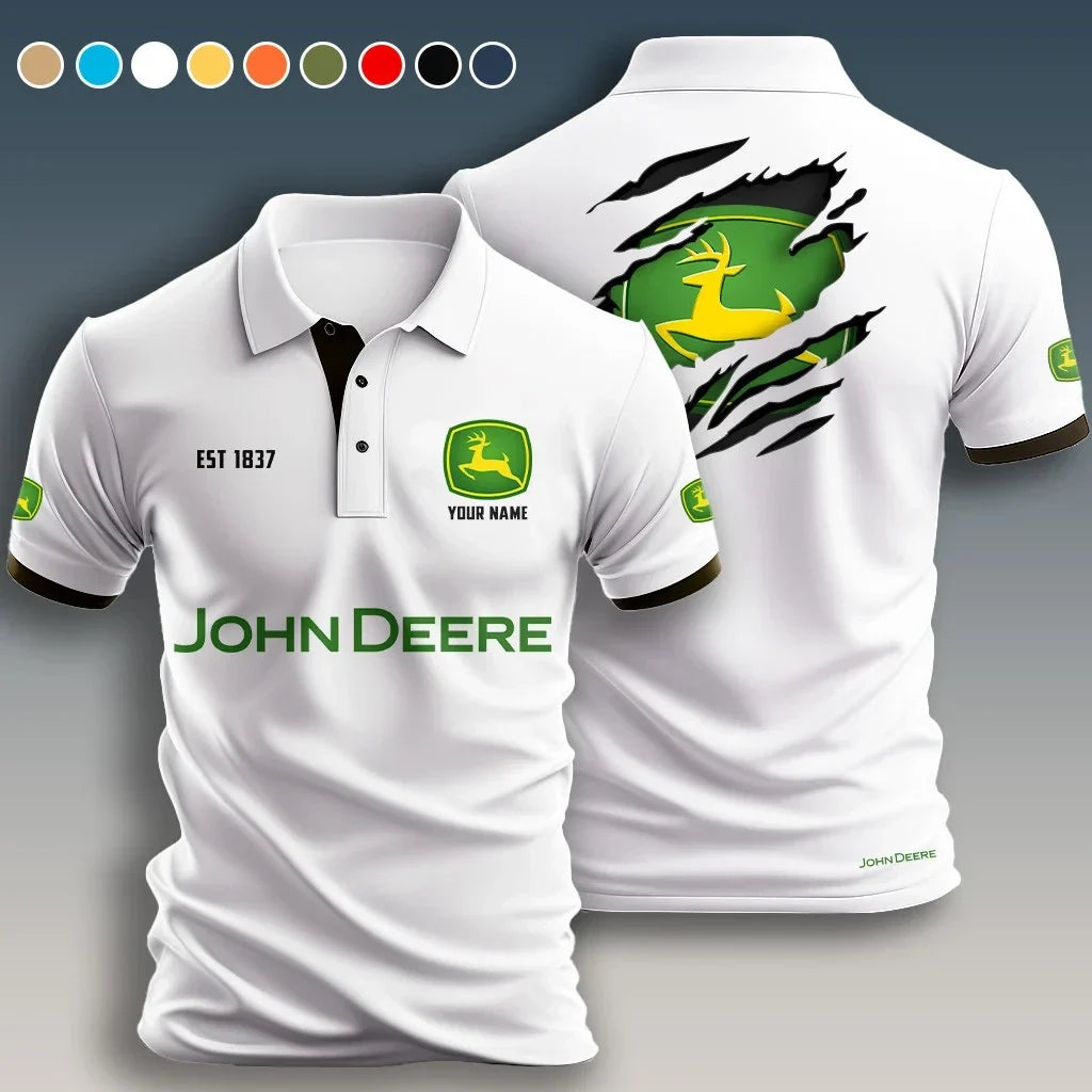 Personalized JD Limited Edition 3D Polo Shirts
