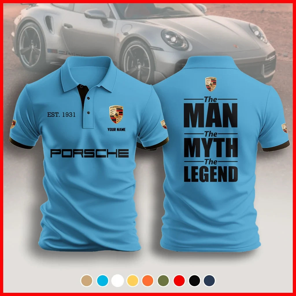 Personalized PS Limited Edition 3D Polo Shirts