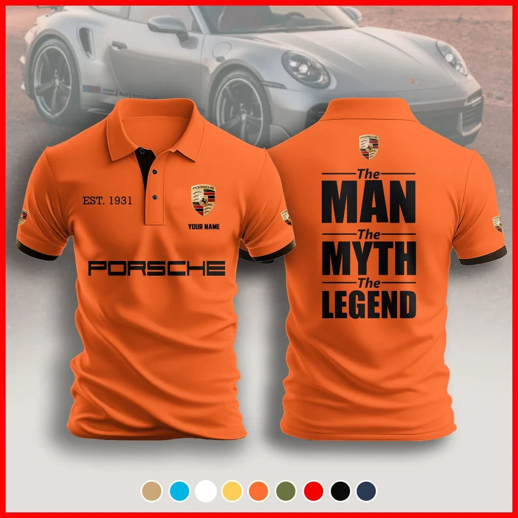 Personalized PS Limited Edition 3D Polo Shirts