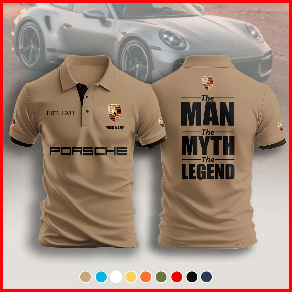 Personalized PS Limited Edition 3D Polo Shirts