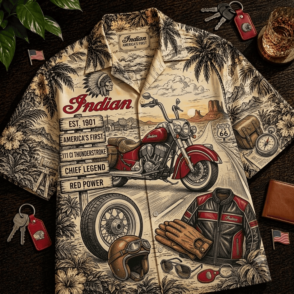 IM Limited Edition Hawaiian Short Sleeve Shirt
