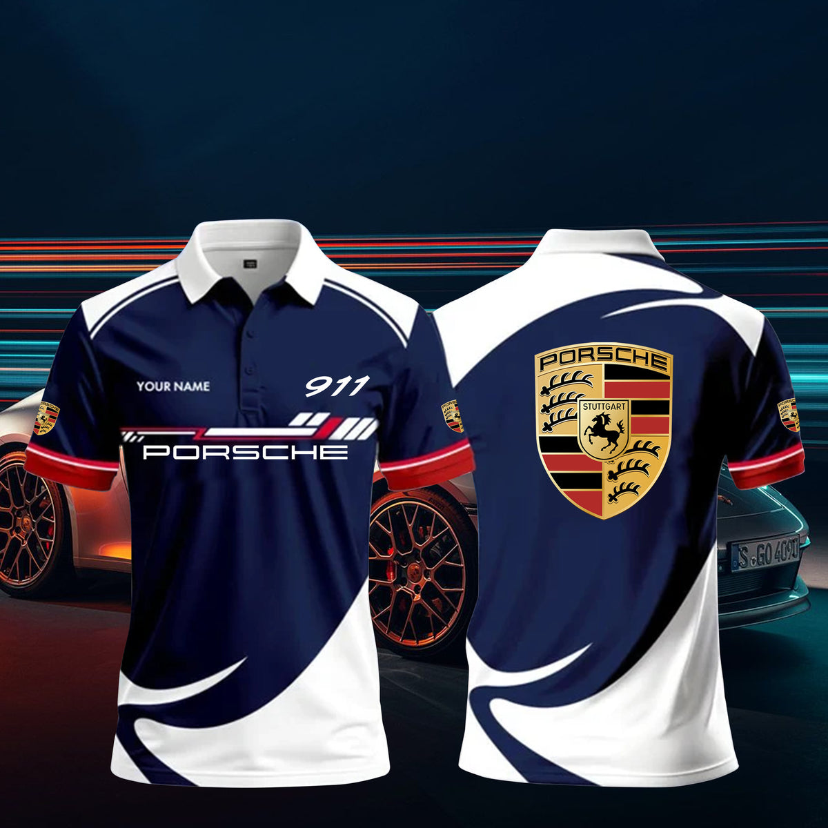 PS Limited Edition 3D Polo Shirts