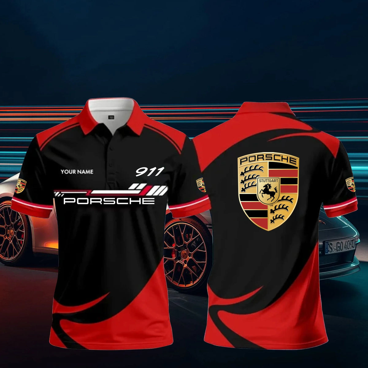 PS Limited Edition 3D Polo Shirts