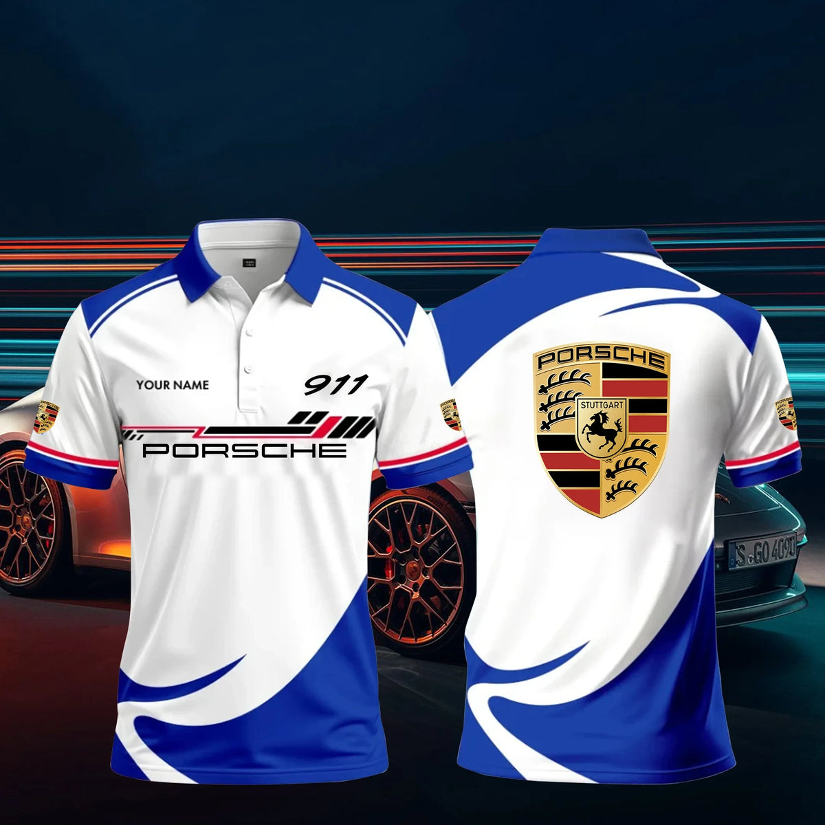 PS Limited Edition 3D Polo Shirts