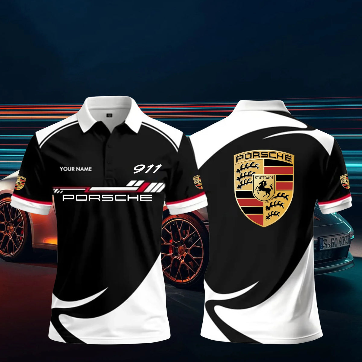 PS Limited Edition 3D Polo Shirts