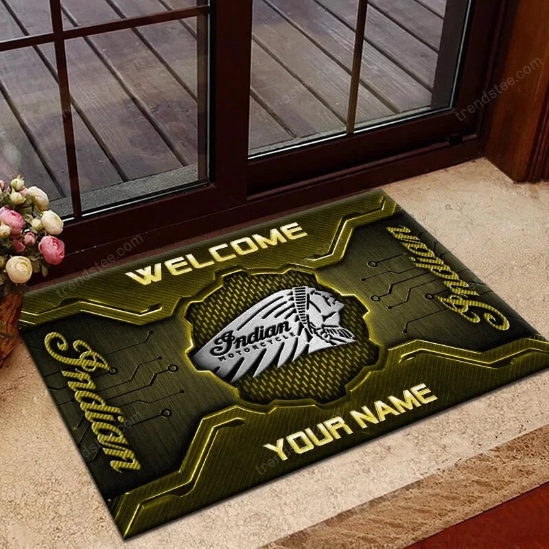Custom Name IM Doormat