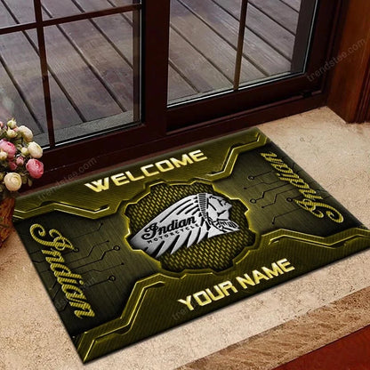 Custom Name IM Doormat