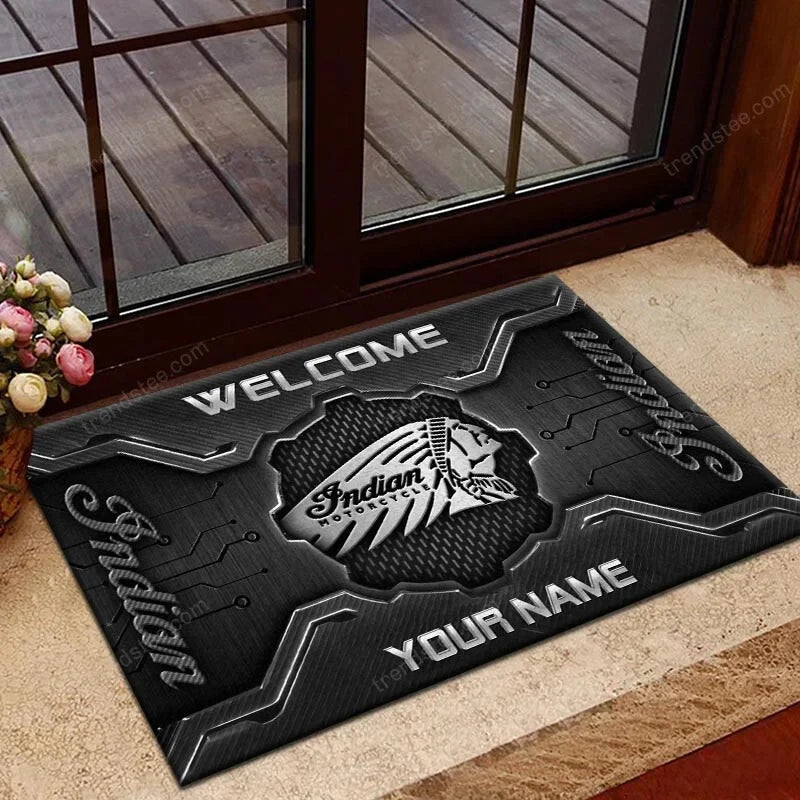 Custom Name IM Doormat
