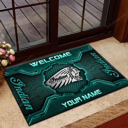 Custom Name IM Doormat
