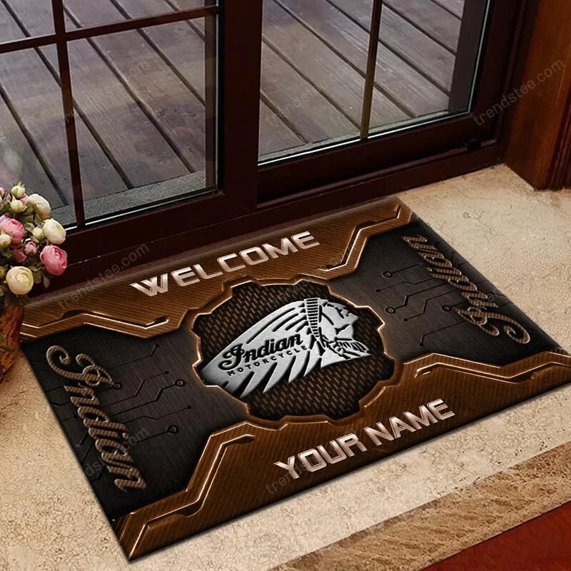 Custom Name IM Doormat