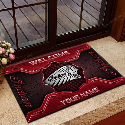 Custom Name IM Doormat