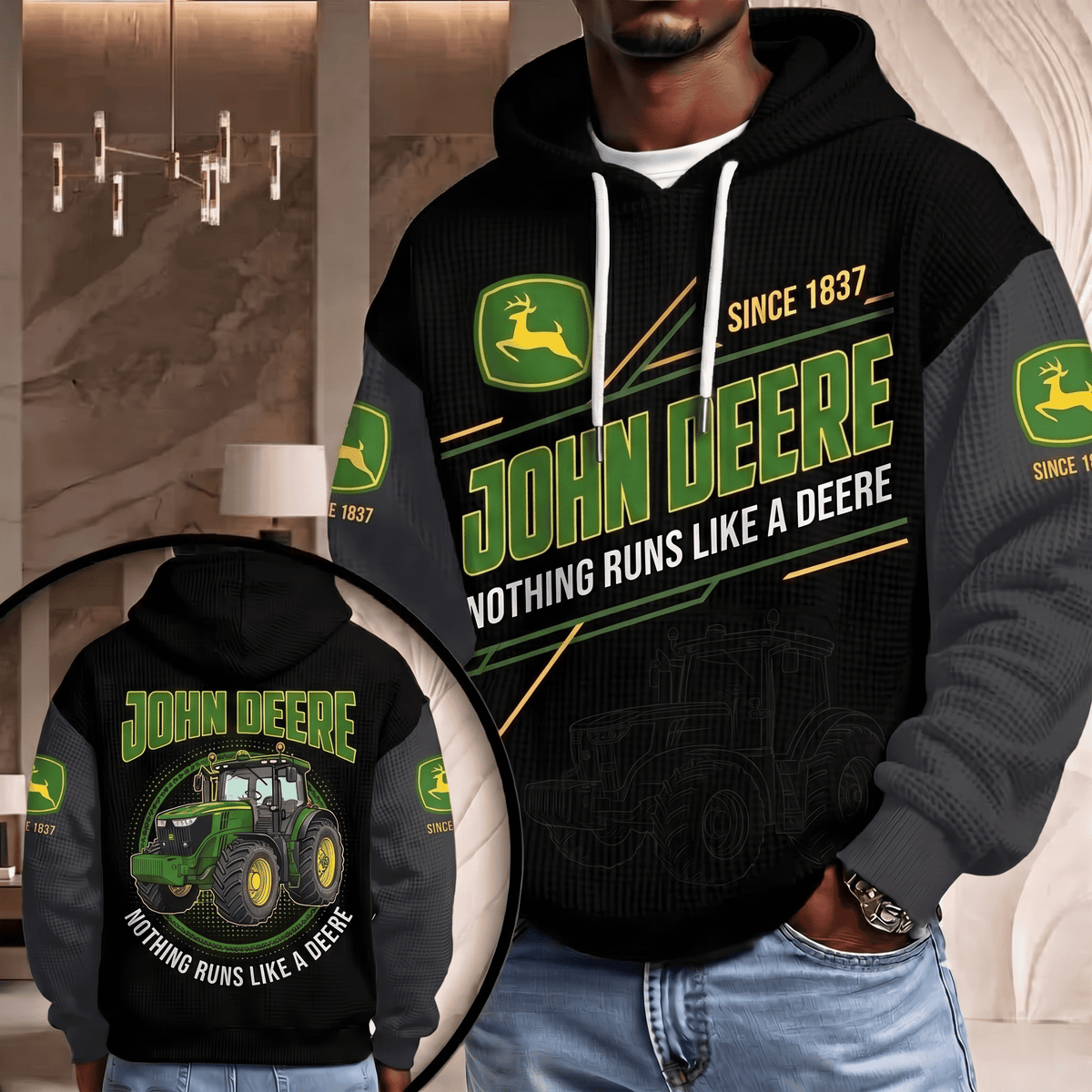 JD Limited Edition Waffle Hoodie