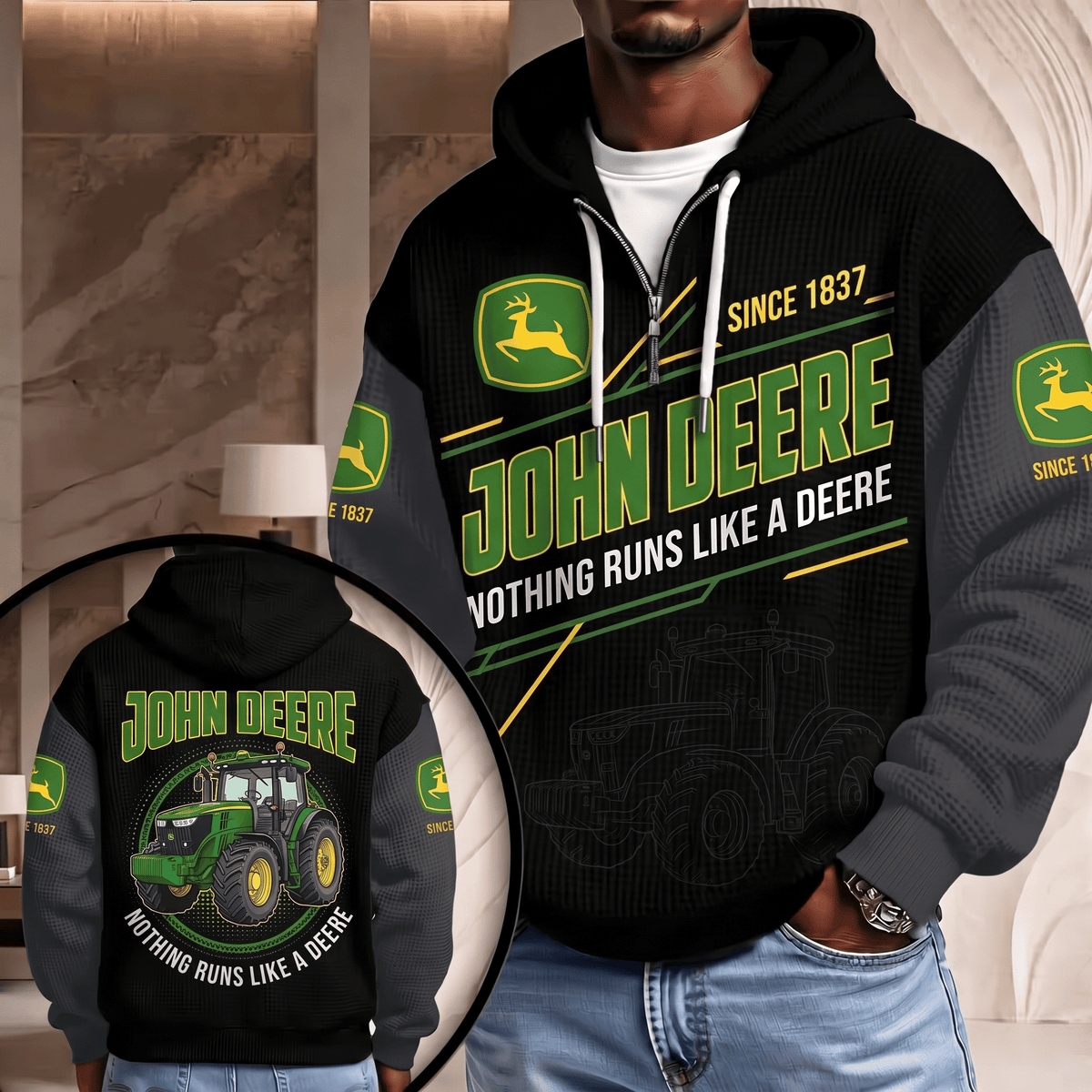 JD Limited Edition Waffle Hoodie