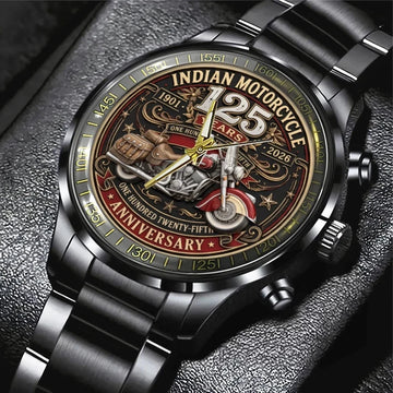 IM 125th Anniversary Black Stainless Steel Watch