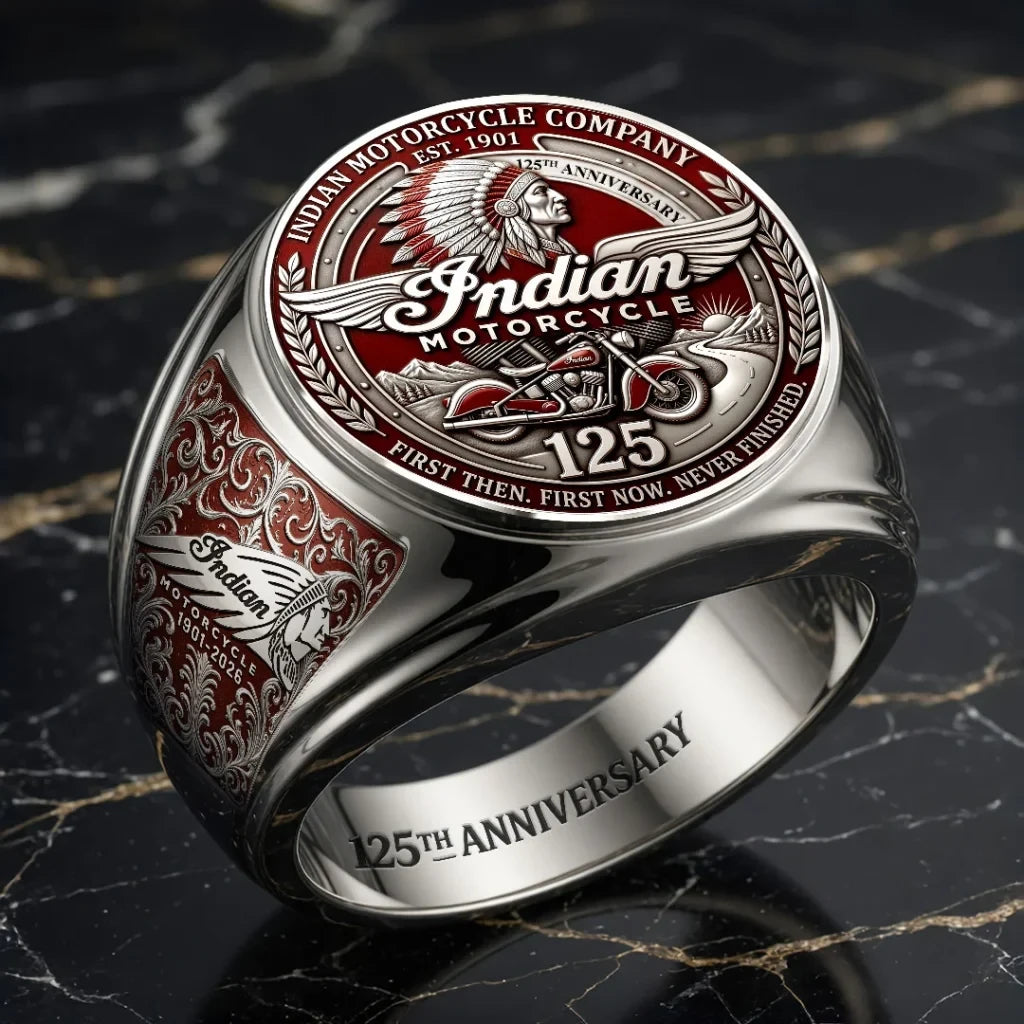 IM 125th Anniversary 3D Engraved Ring