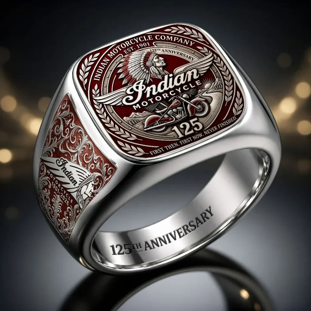 IM 125th Anniversary 3D Engraved Ring