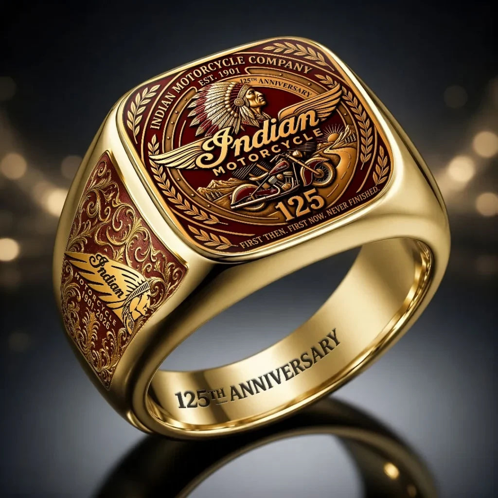 IM 125th Anniversary 3D Engraved Ring