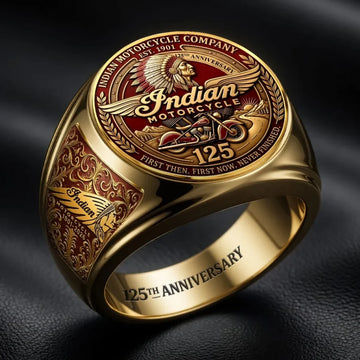IM 125th Anniversary 3D Engraved Ring