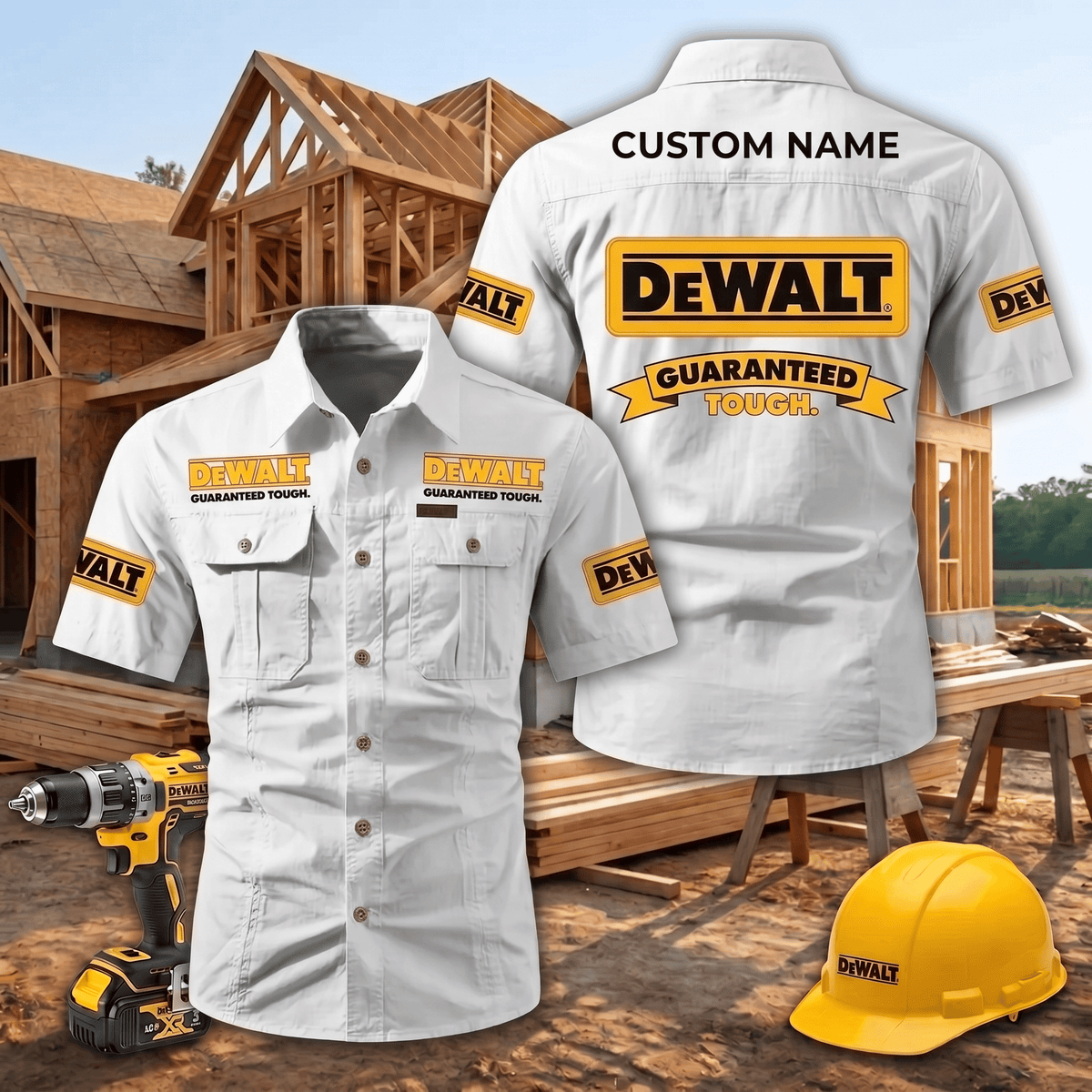 Personalized DW Limited Edition Short Sleeve Mechanic Shirt