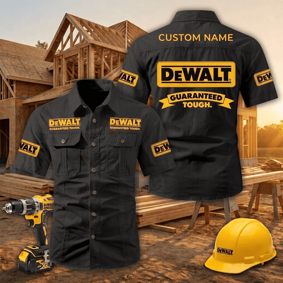 Personalized DW Limited Edition Short Sleeve Mechanic Shirt