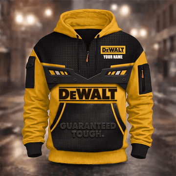 Custom Name DW 3D Quarter Zip Hoodie