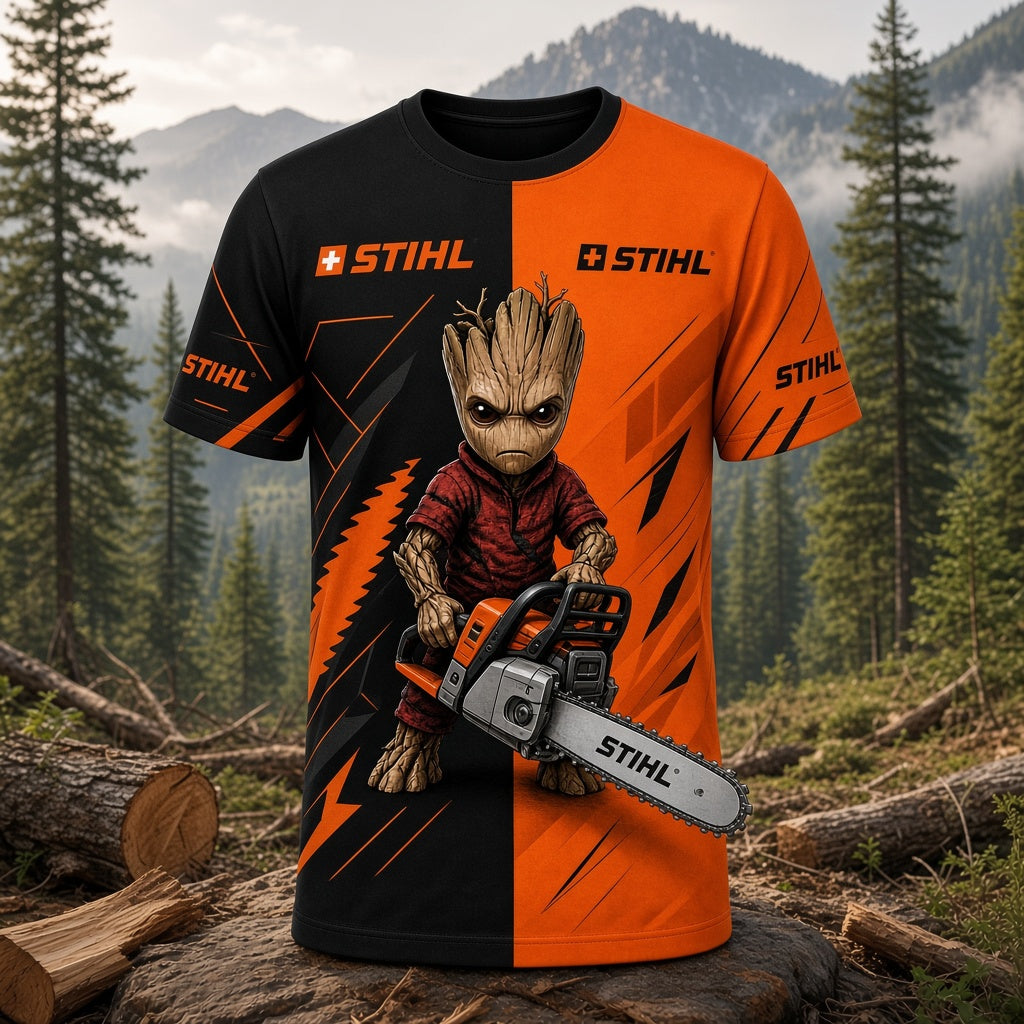 STL Chainsaw 3D Apparels