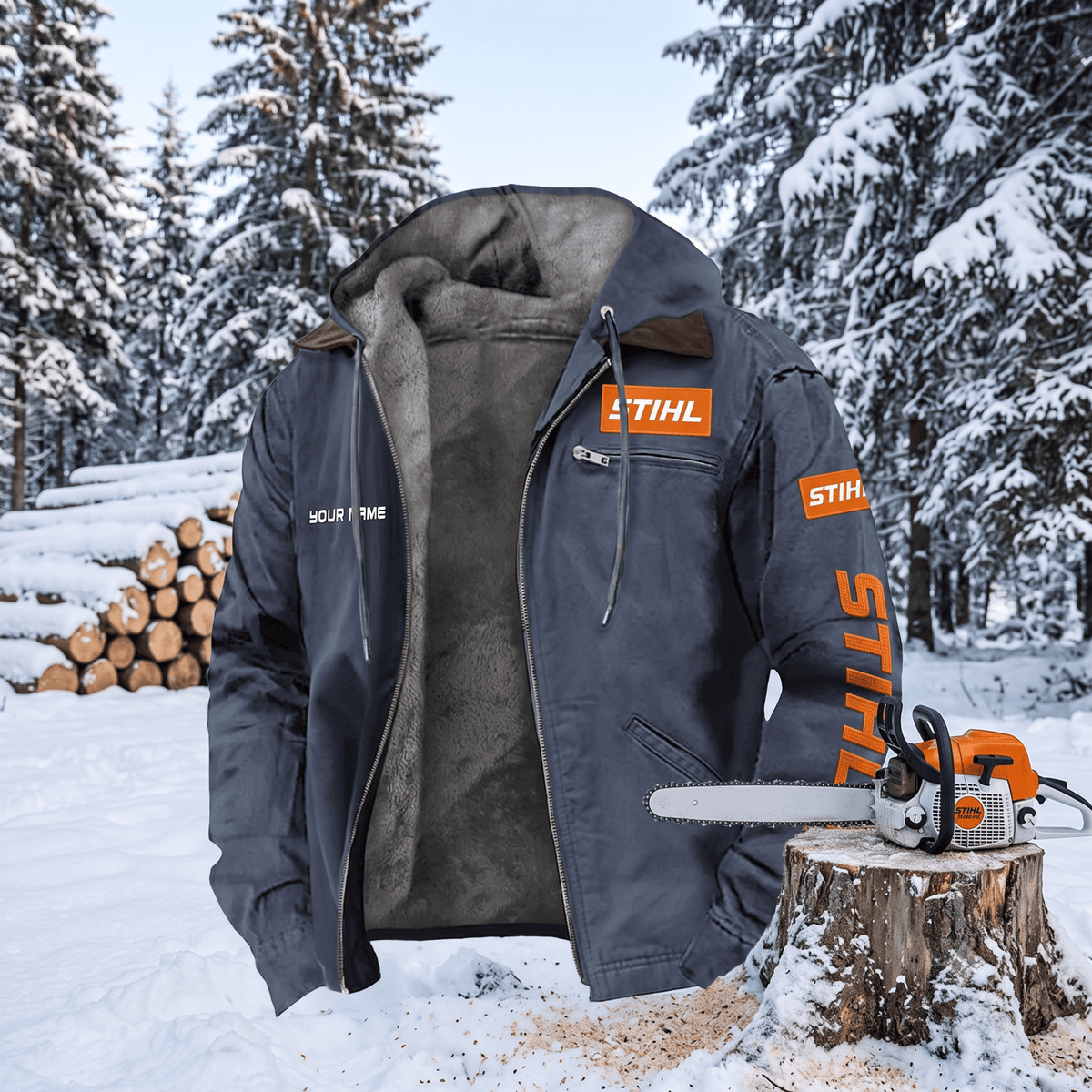 Personalized STL Left Chest Zipper Pocket Jacket V2