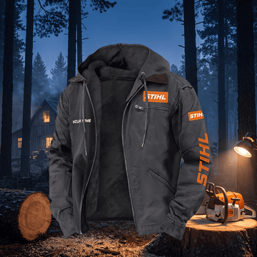 Personalized STL Left Chest Zipper Pocket Jacket V2