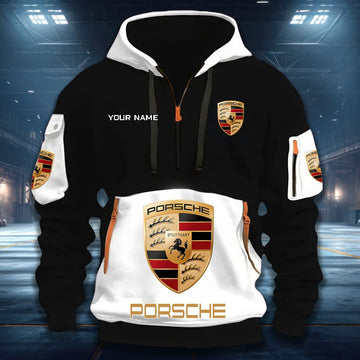 Porsche PS DDQHZH20018 Quarter Zip Hoodie