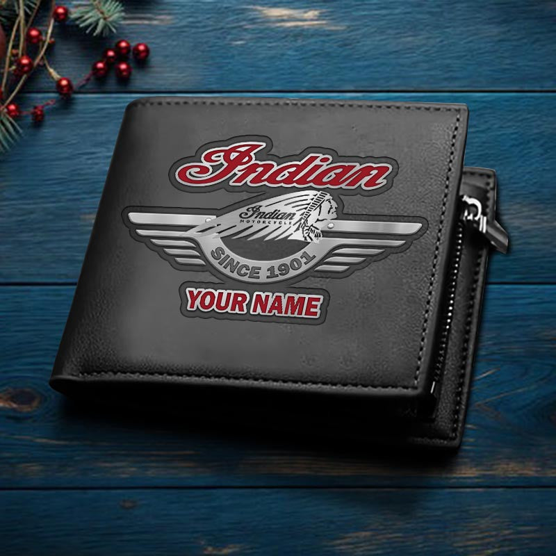 Indian DMHD1651 2D Leather Wallet