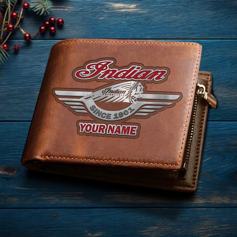 Indian DMHD1651 2D Leather Wallet