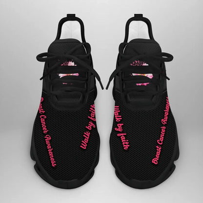 Custom Text Breast Cancer Awareness Sneaker _ QUY2405