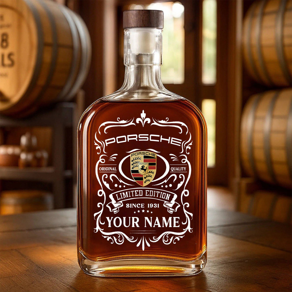 PS Porsche WINWB10017 Whiskey Bottle