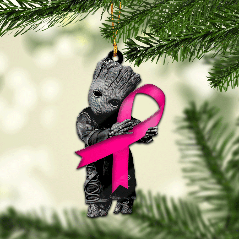 Breast Cancer Awareness Ornament - QUY2365