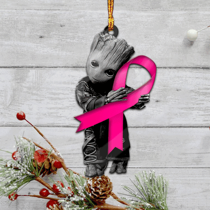 Breast Cancer Awareness Ornament - QUY2365