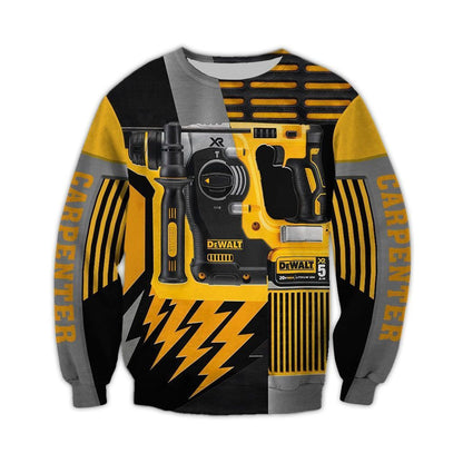 Beautiful Power Drill 3D All Over Printed Clothes MT17