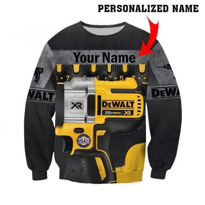 Personalized Name Beautiful Hand Tools 3D All Over Printed _ MT06