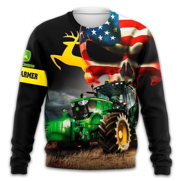 JD Tractor 3D Printed Love My Jo_ FM37
