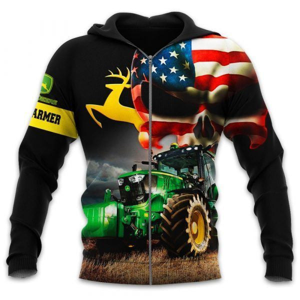JD Tractor 3D Printed Love My Jo_ FM37