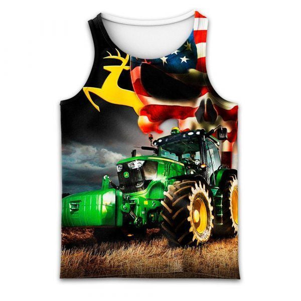 JD Tractor 3D Printed Love My Jo_ FM37