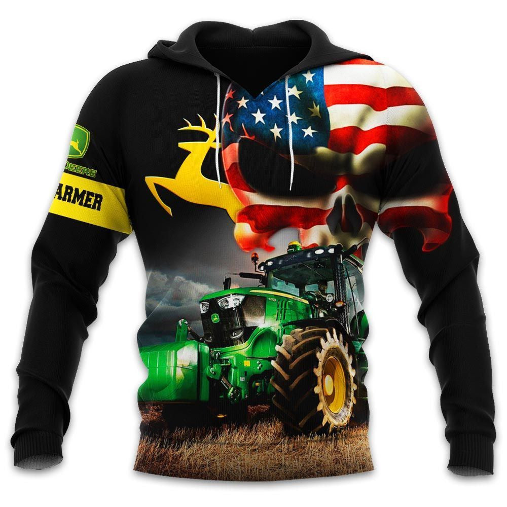 JD Tractor 3D Printed Love My Jo_ FM37